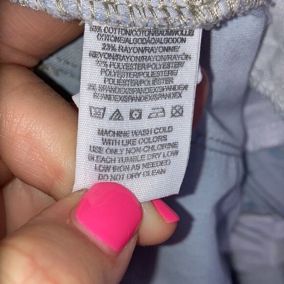 Free People Low Cut Skinny Jeans Woman’s Size 32 - Picture 5 of 5